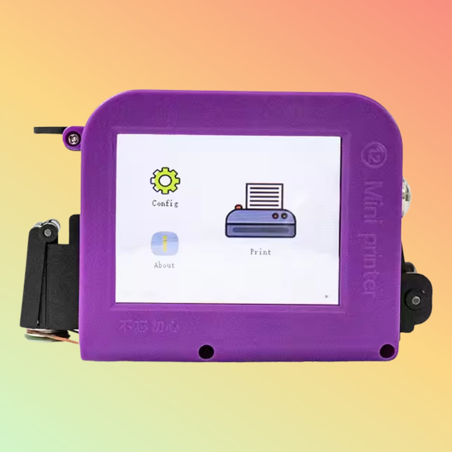 Yaomatec 2024 12.7mm Mini Inkjet Date & Barcode Printer