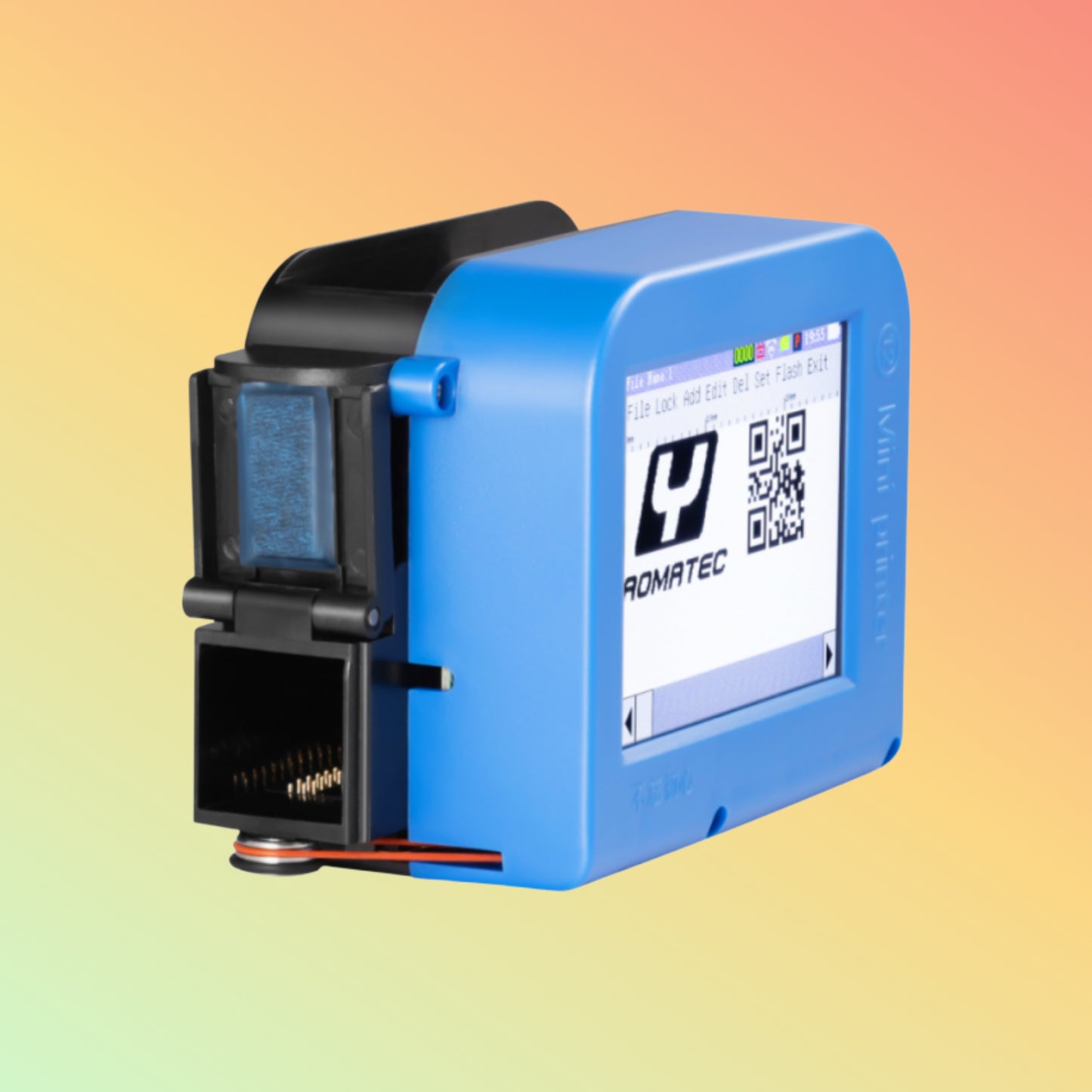 Yaomatec 12.7mm Mini Handheld Inkjet Printer for Date, Number & Logo