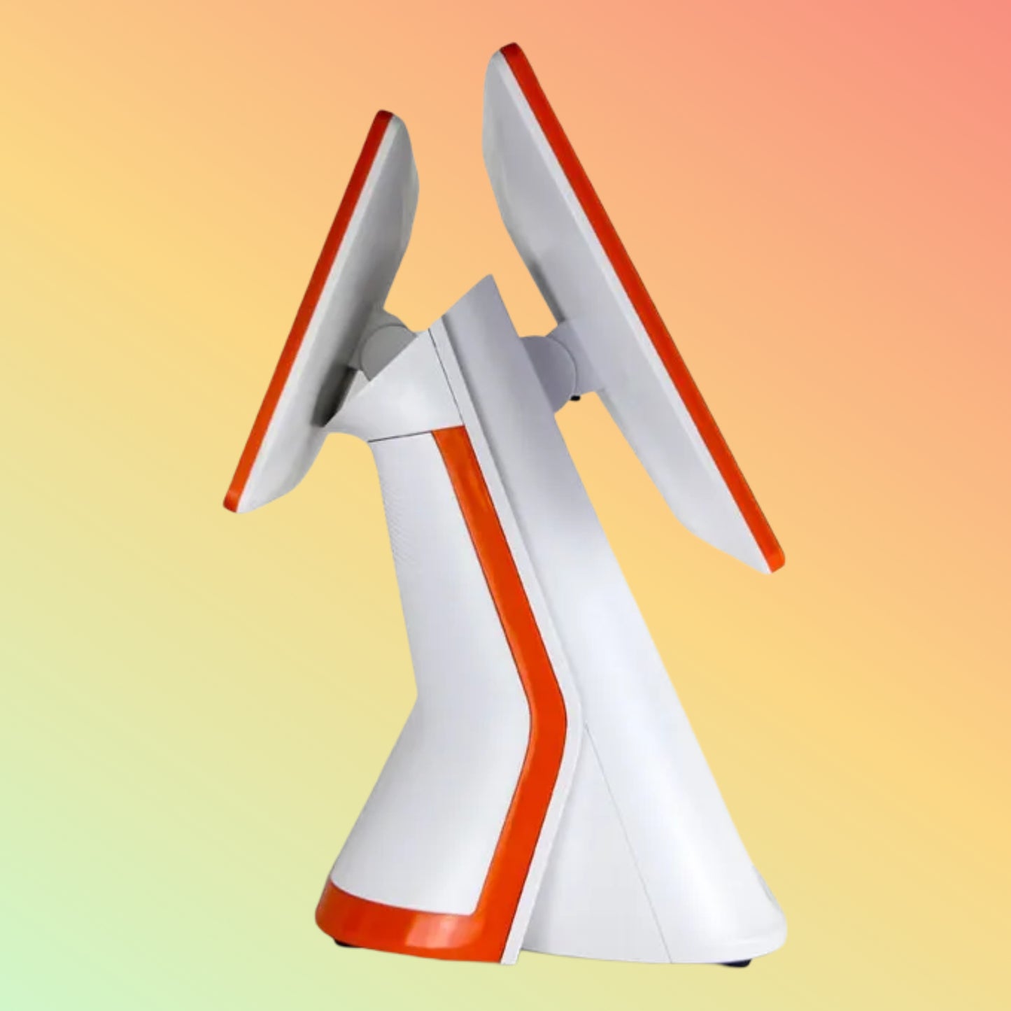 CARAVPOS 15.6"+11.6" Dual Screen Windows POS w/ Built-in Printer