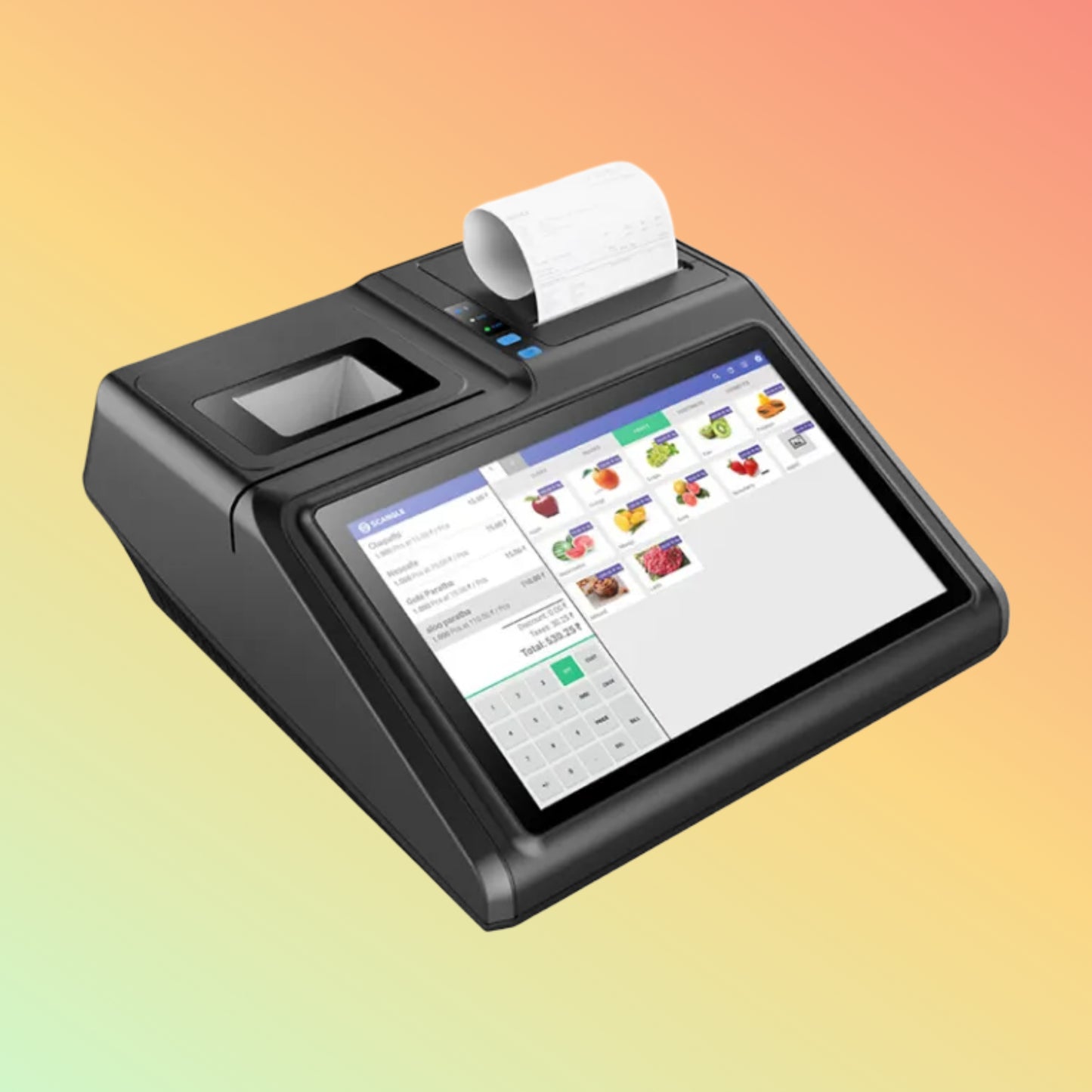 CARAVPOS - 10.1 inch Windows OS Horizontal Type All In One POS Machine Pos System