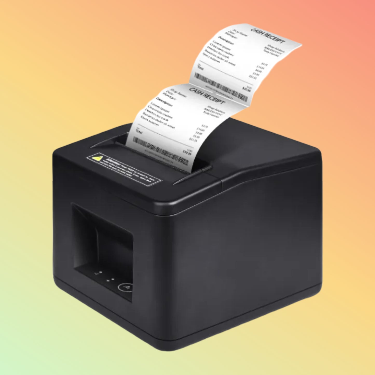 80mm Kitchen Thermal Receipt Printer with Loud Speaker