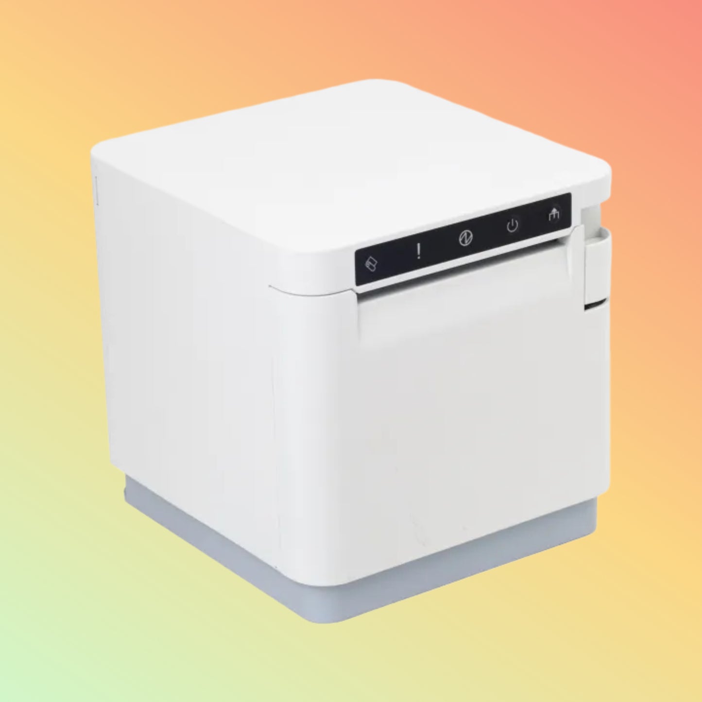 CARAVPOS 80mm Thermal POS Printer – White, 3 Ports, High Quality