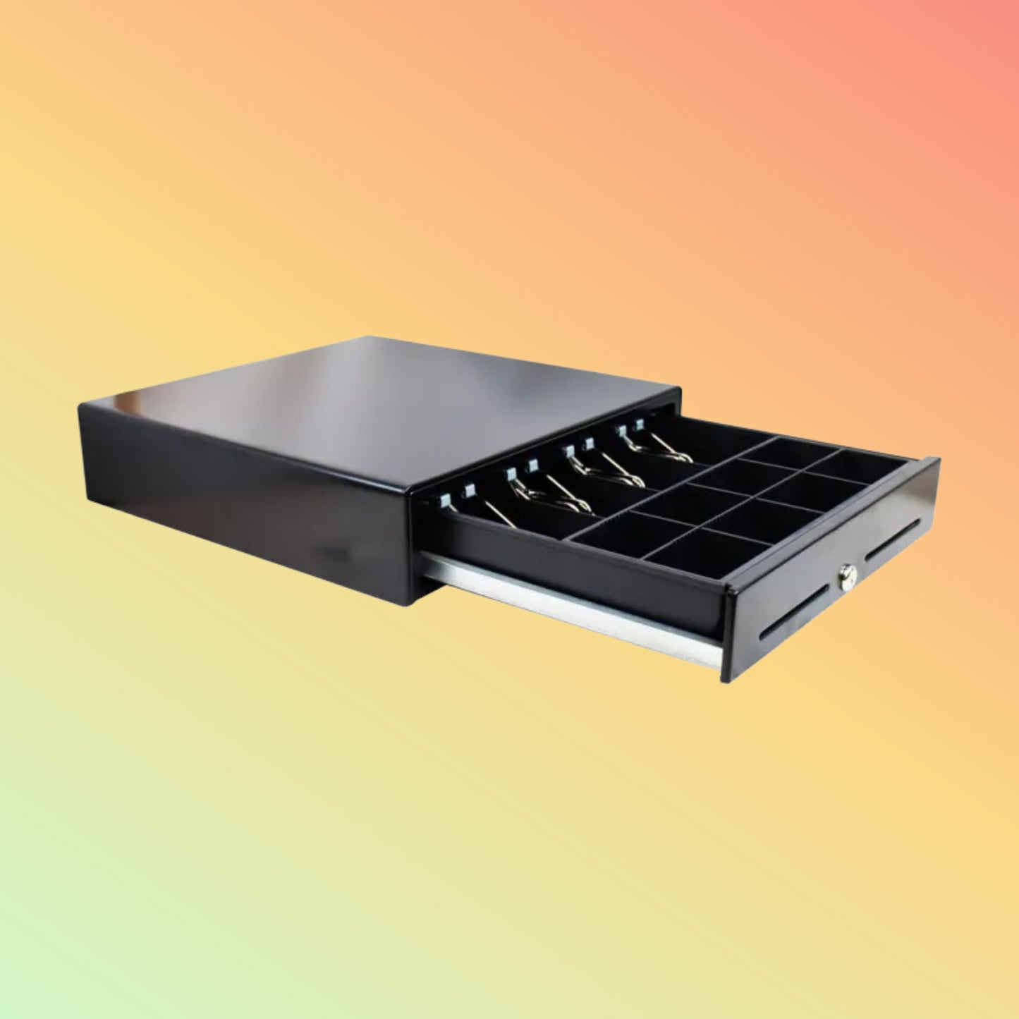 CARAVPOS All-in-One Cash Drawer Box for POS & Retail Stores