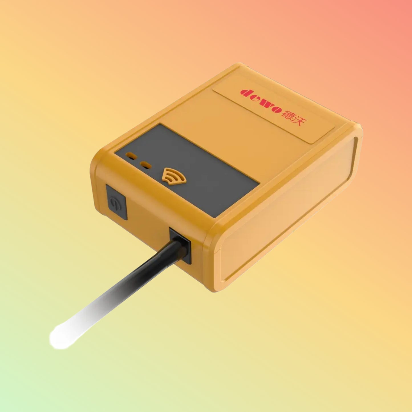 DEWOD Metal Shell Industrial Barcode Scanner QR Code Scanner