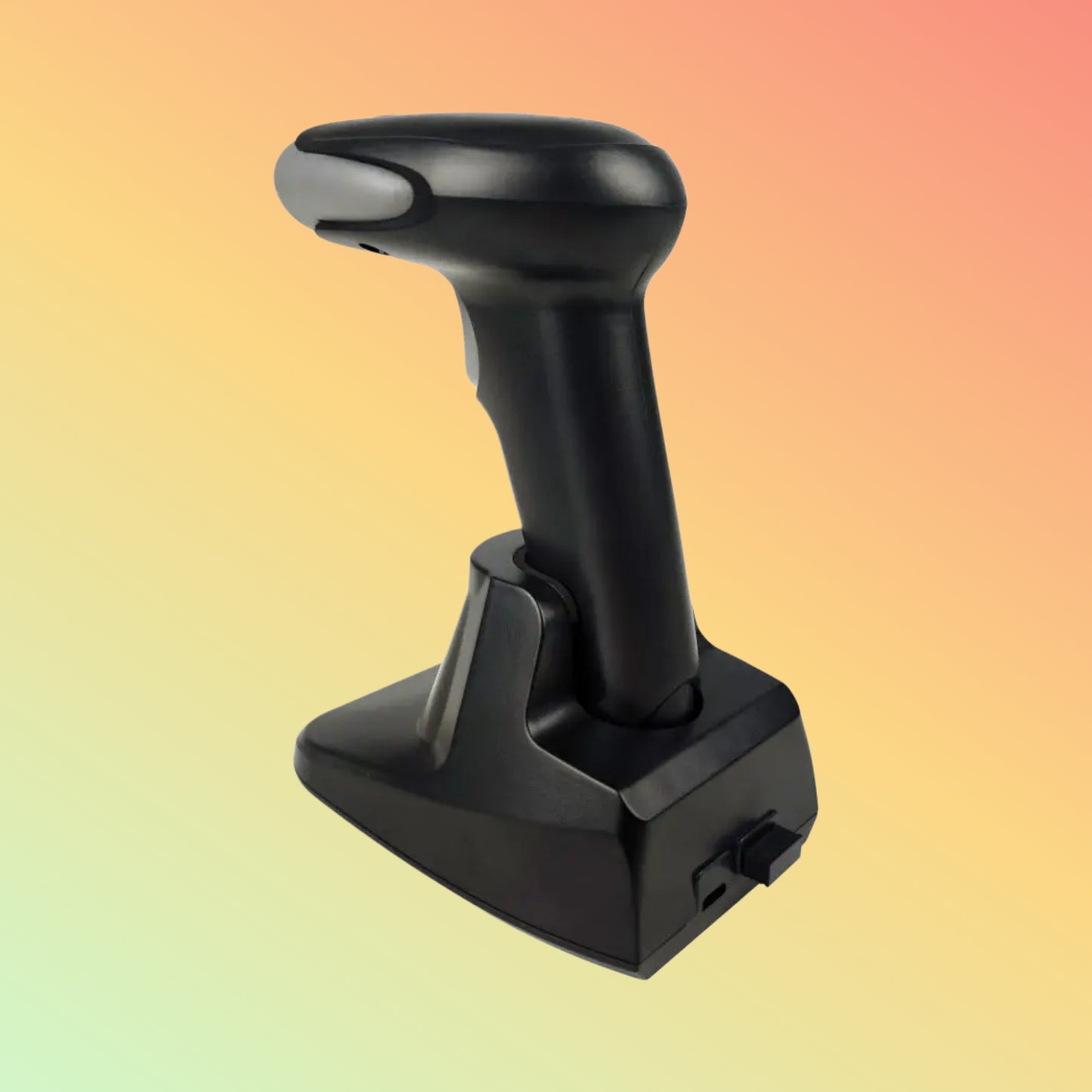 DEWOD XN6160 1D/2D Wireless Bluetooth Barcode Scanner w/ Base