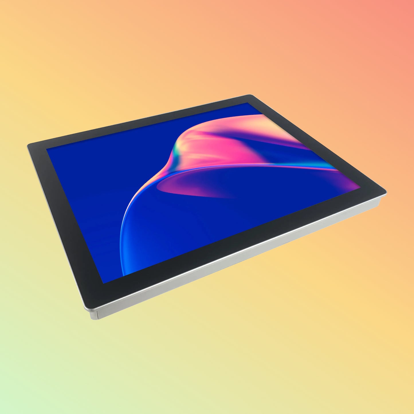 DEWOD 15-inch Aluminum Frame Flat Industrial Panel Monitor