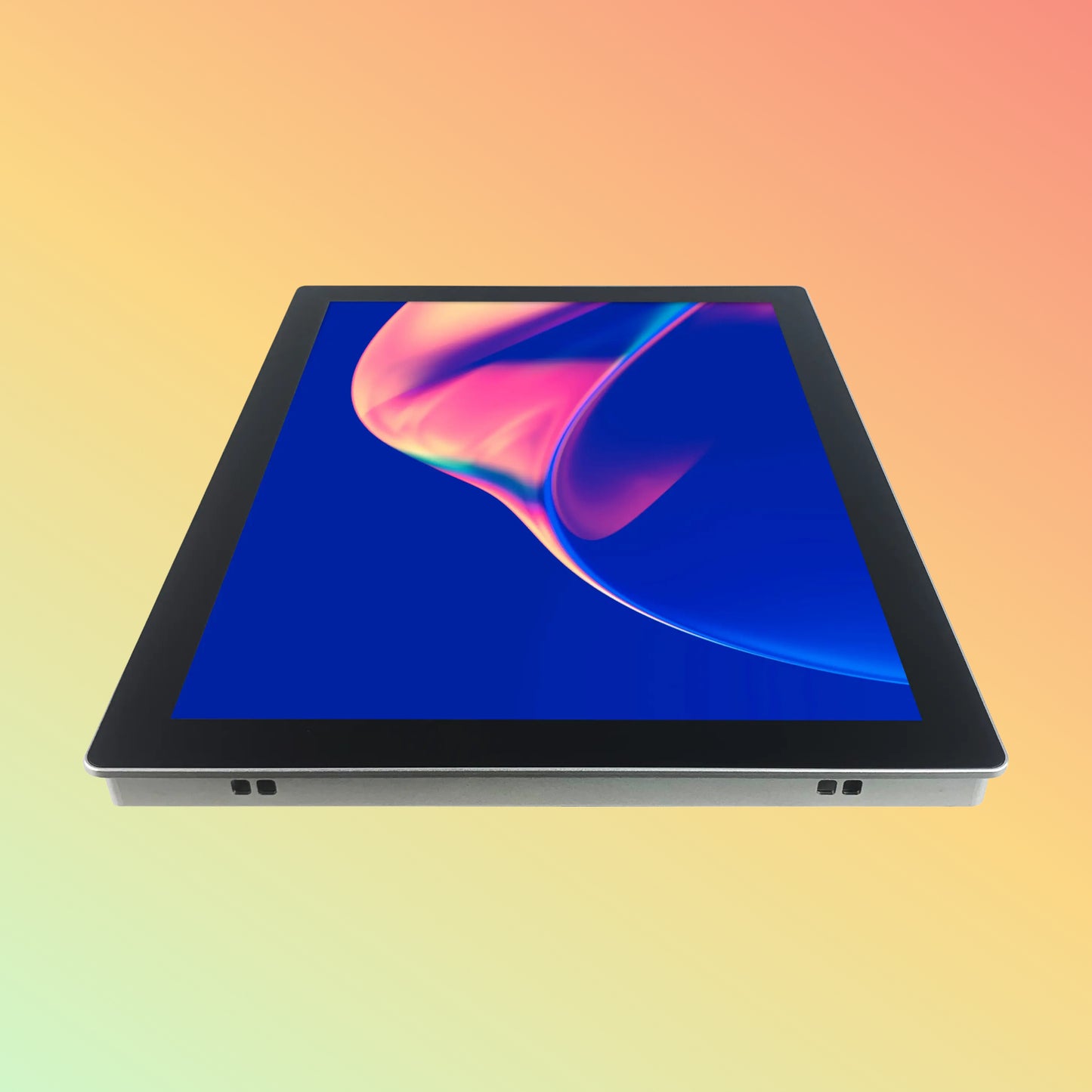 DEWOD 15-inch Aluminum Frame Flat Industrial Panel Monitor