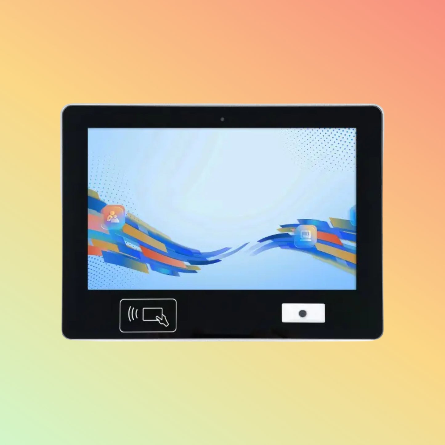 DEWOD Android RK3568 All-in-one touch panel with NFC and Barcode scanner