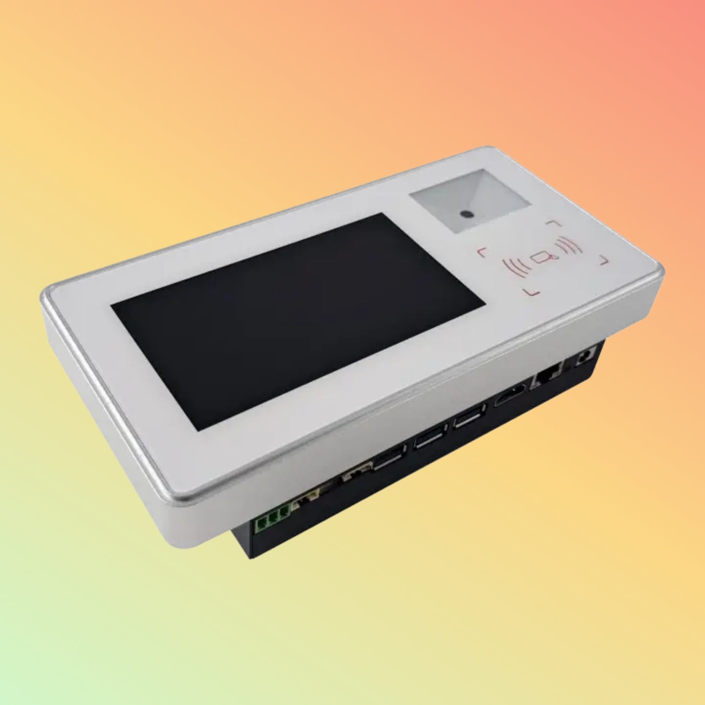 DEWOD 5-inch Android 11 touch panel with QR code scanner and NFC