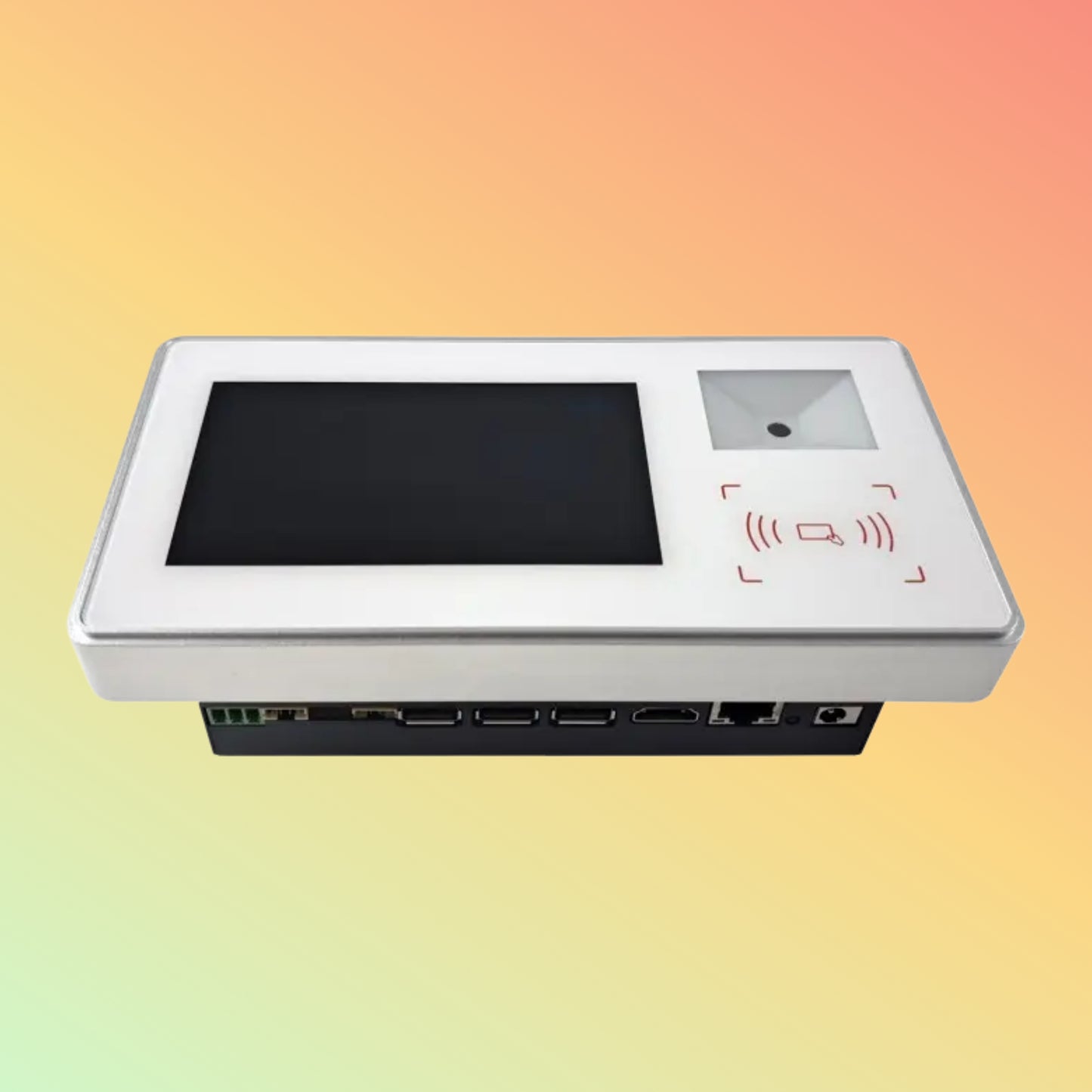 DEWOD 5-inch Android 11 touch panel with QR code scanner and NFC