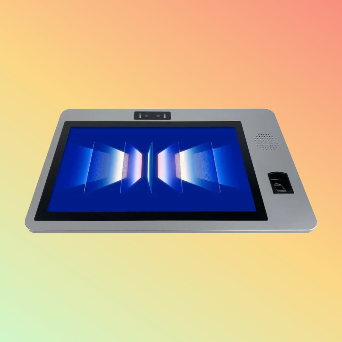 DEWOD 15.6-inch capacitive touch monitor built-in fingerprint