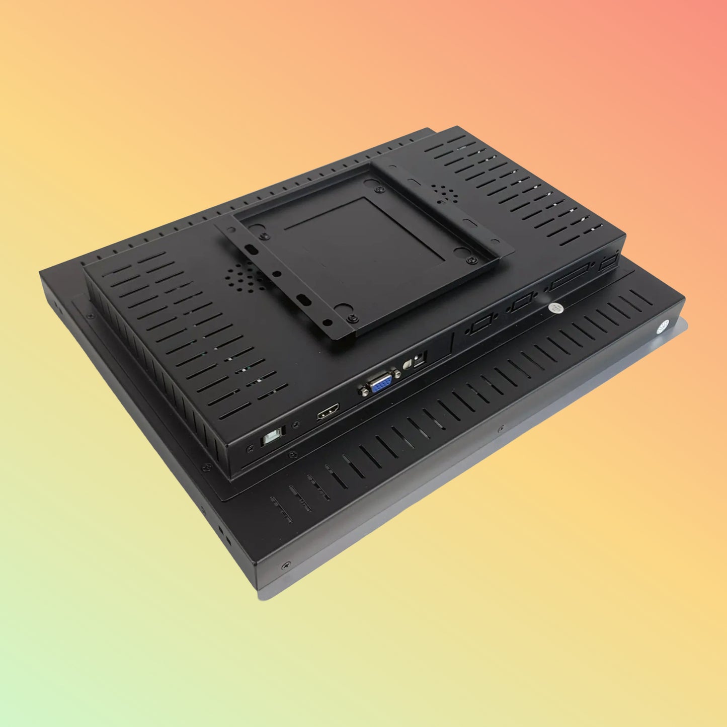 DEWOD DWOTM15 15'' Wall-Mounted Touch Screen Display Monitor