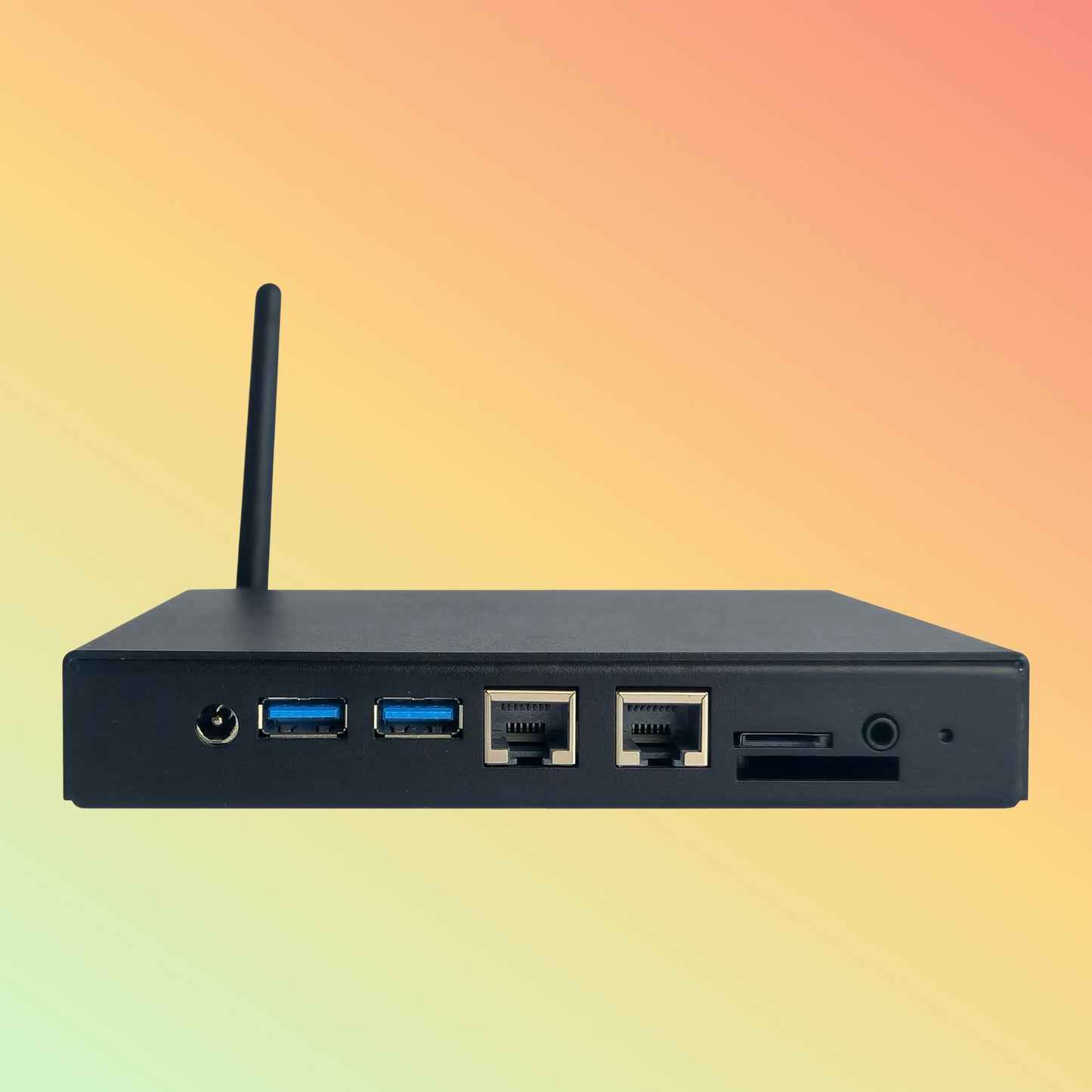 DEWOD BOX-P901S Industrial Mini Box PC RK3399 Dual LAN 2GHz