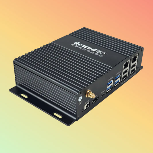 DEWOD BOX-E88 RK3588 Mini PC Dual LAN for Self-Service Control
