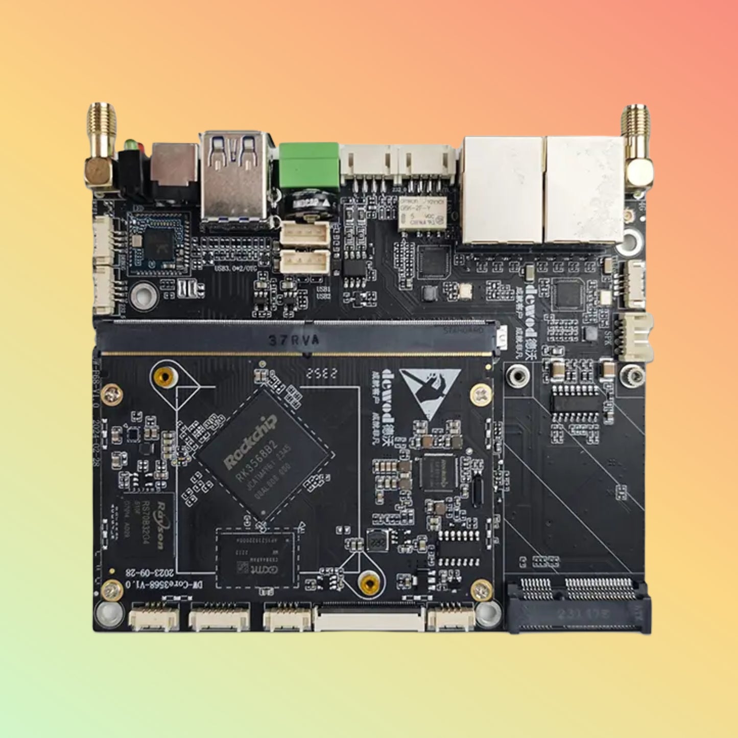 DEWOD F68 RK3568 Quad-Core 64-Bit Cortex-A55 Android/Linux Board