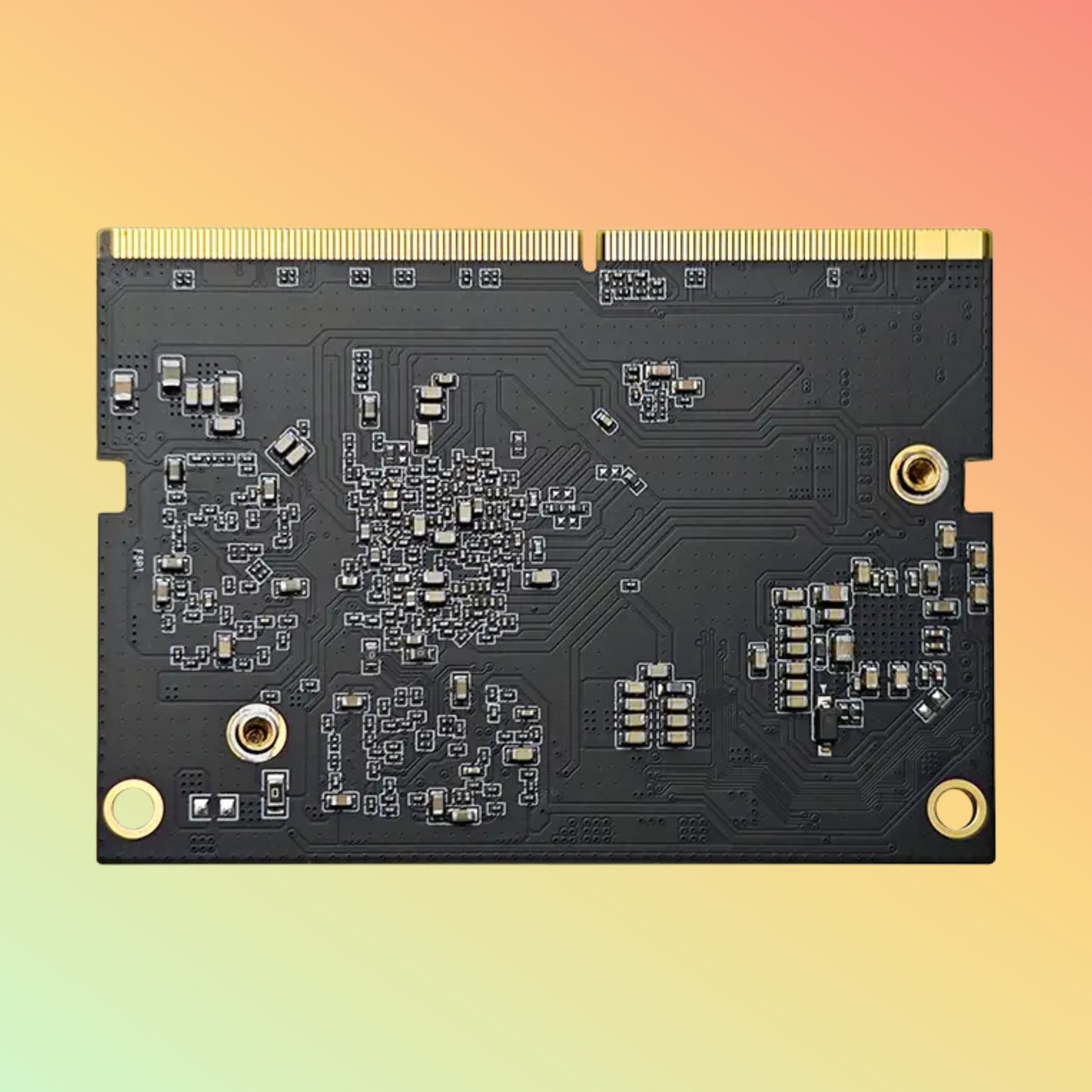 DEWOD RK3588S Stamp Hole Core Dev Board with Mali-G610 MP4
