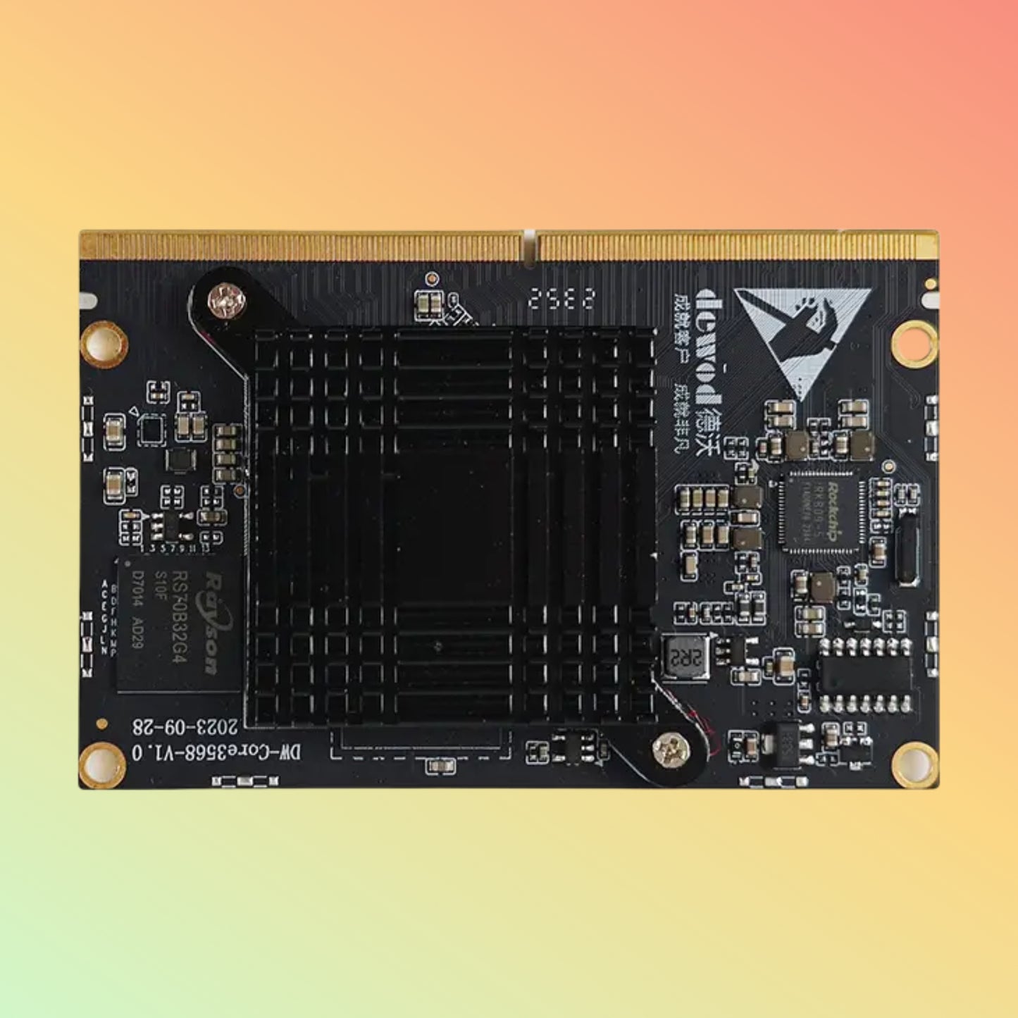 DEWOD RK3568 Cortex-A55 Core Board – New Mini PCBA Mainboard