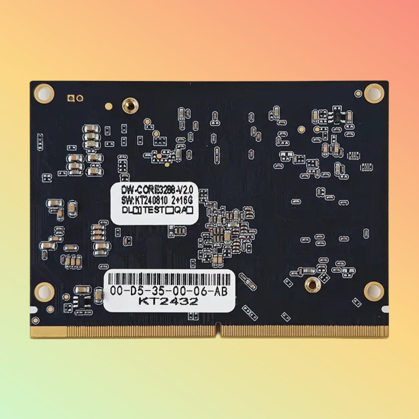 DEWOD K3288 Core Board – Compact Cortex-A17 Processor Module