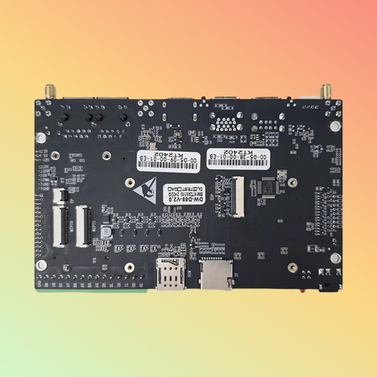 DEWOD D68 RK3568 4+32G Android Motherboard Debain 10 System