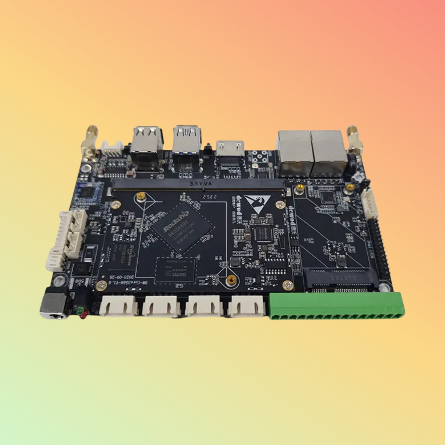 DEWOD D68 RK3568 4+32G Android Motherboard Debain 10 System
