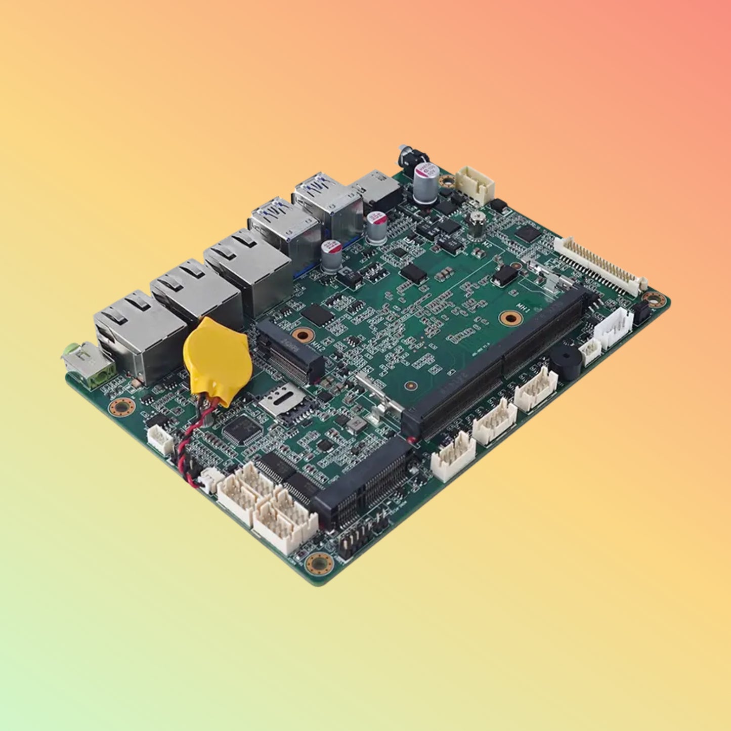 DEWOD 3.5-Inch Alder Lake Windows Motherboard Rich Interfaces Small size