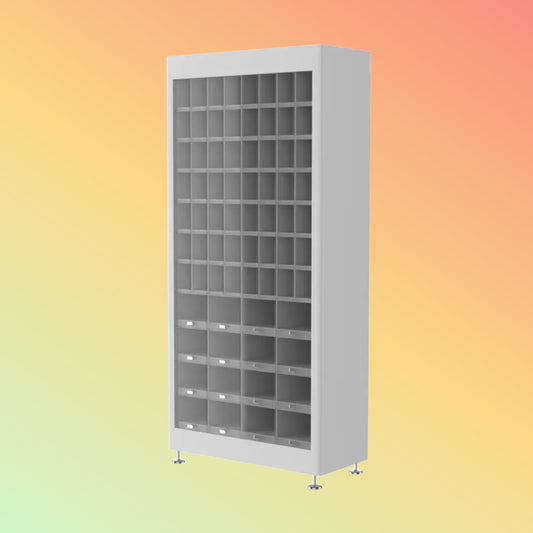DEWOD DW-GZ-072 Locker Vending Machine, 72 Doors, Multi-Payment