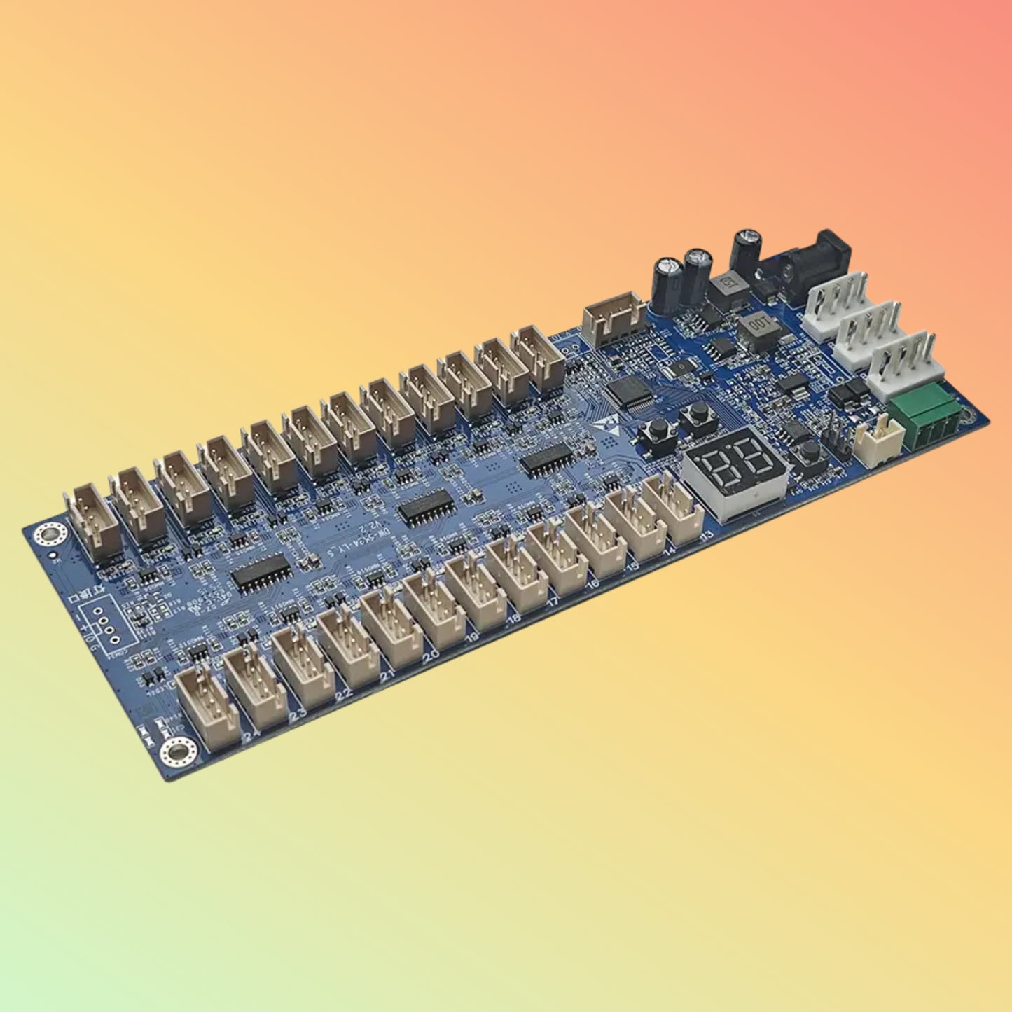 DEWOD SK24-LY-S 24CH Smart Locker Lock, RS485 Gym Control Board