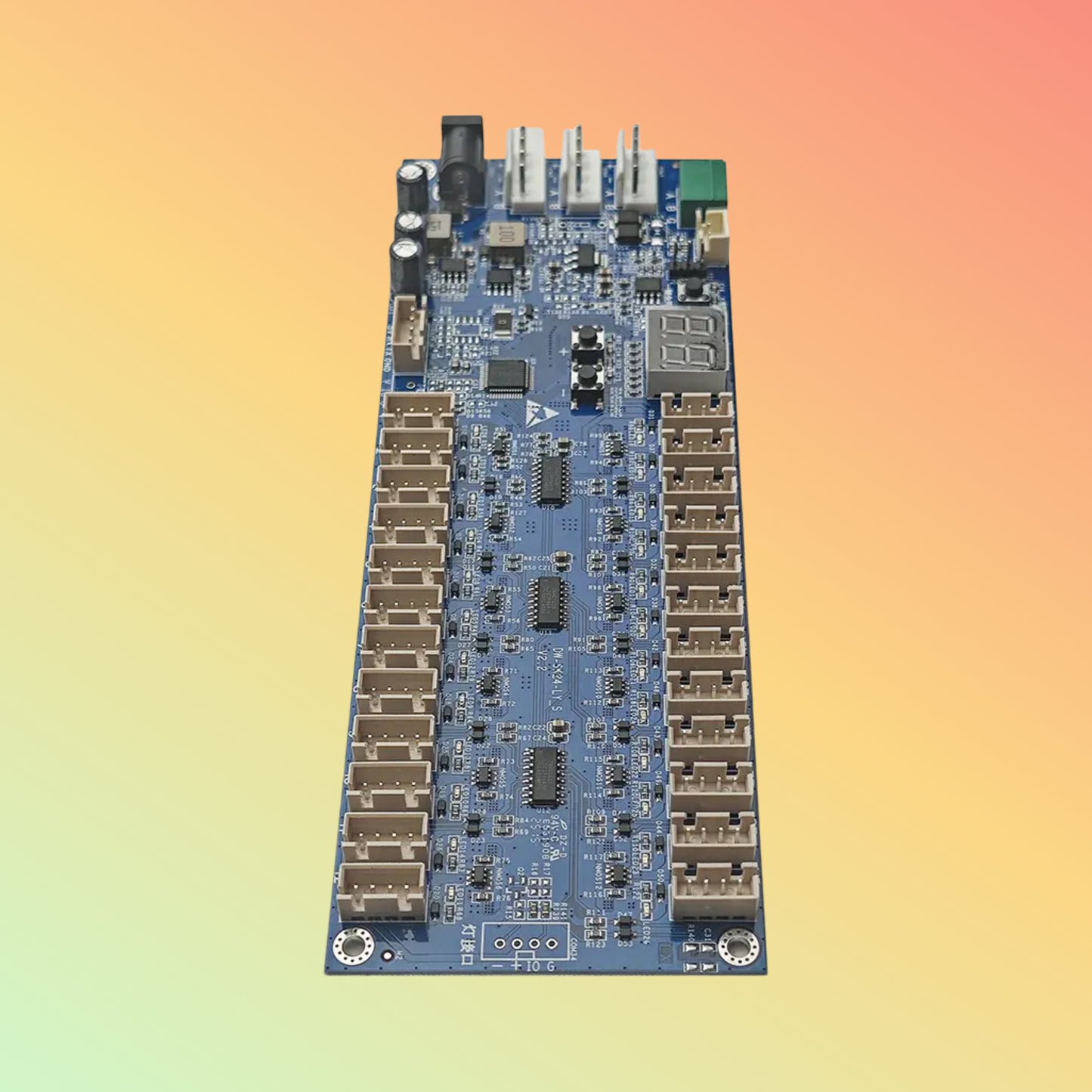 DEWOD SK24-LY-S 24CH Smart Locker Lock, RS485 Gym Control Board