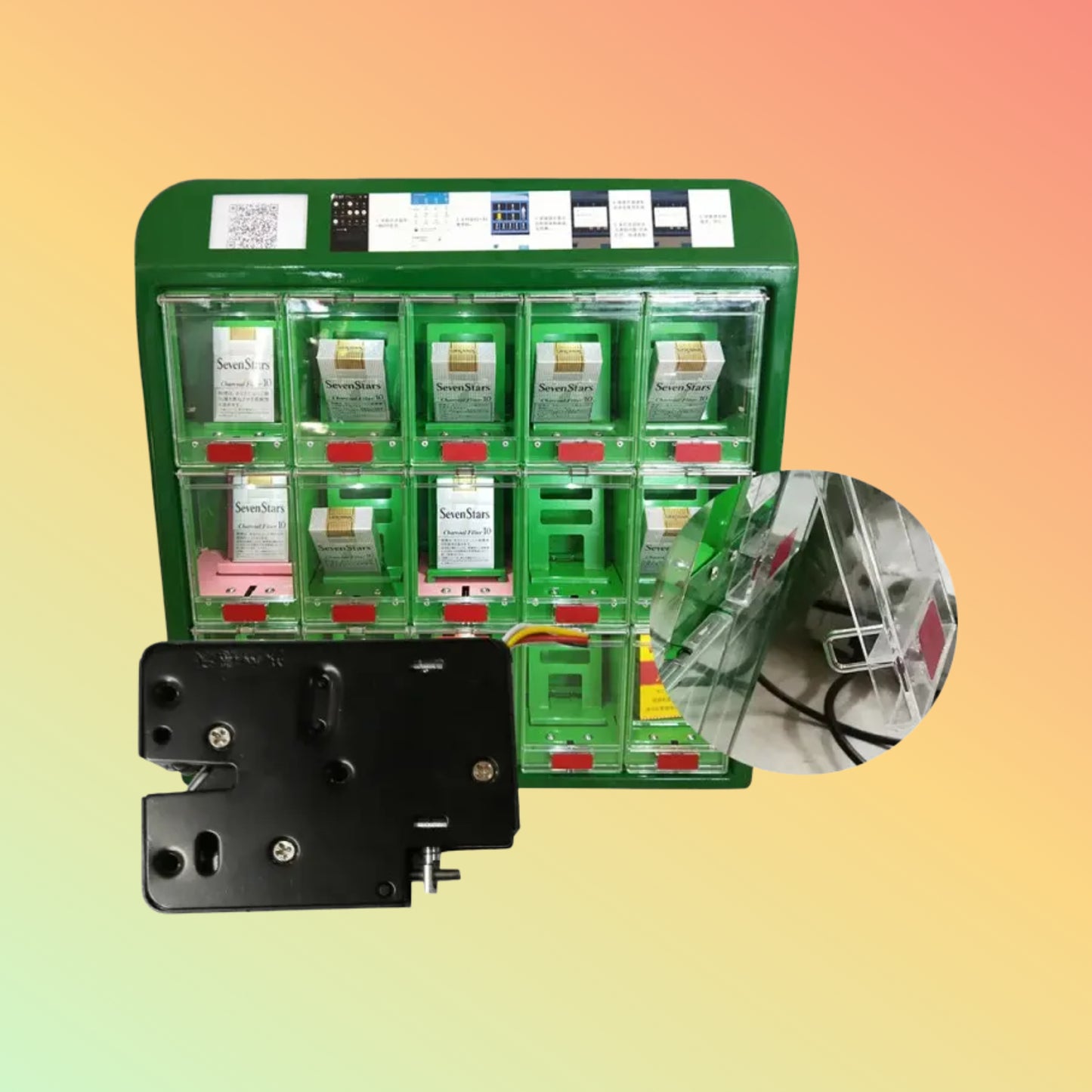 DEWOD Small Cabinet Locks Solenoid Lock For Smart Lockers