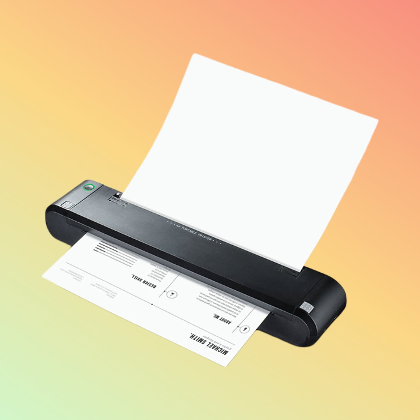 HZTZ A4XJ Portable A4 Printer