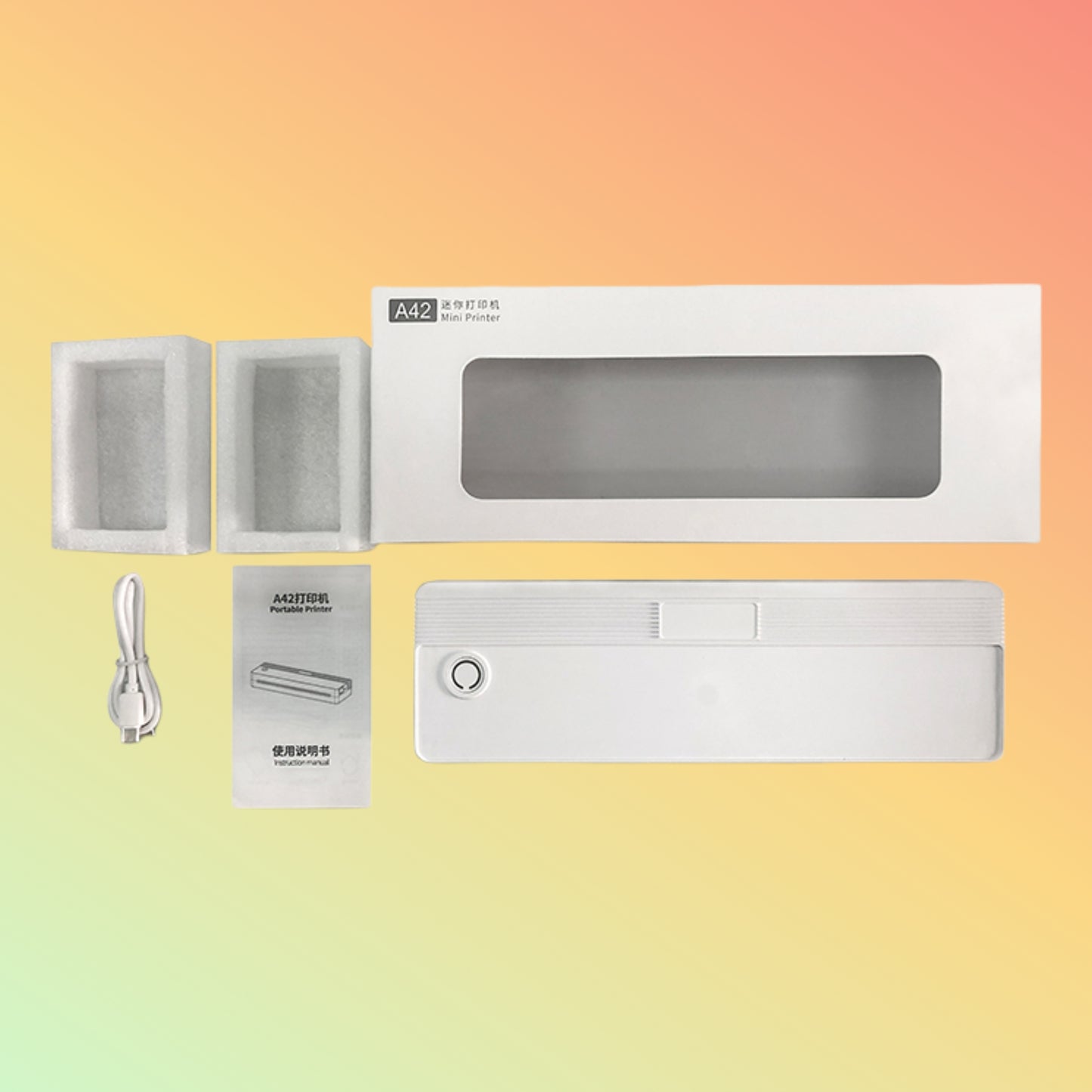 HZTZ A4XF Portable A4 Printer