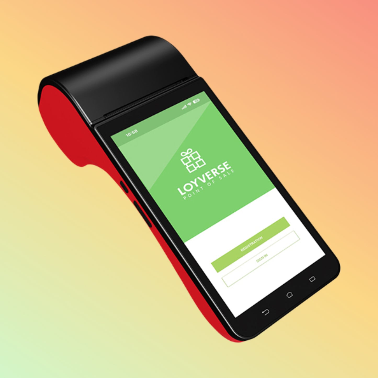 HZTZ POS-6200 Handheld POS machine