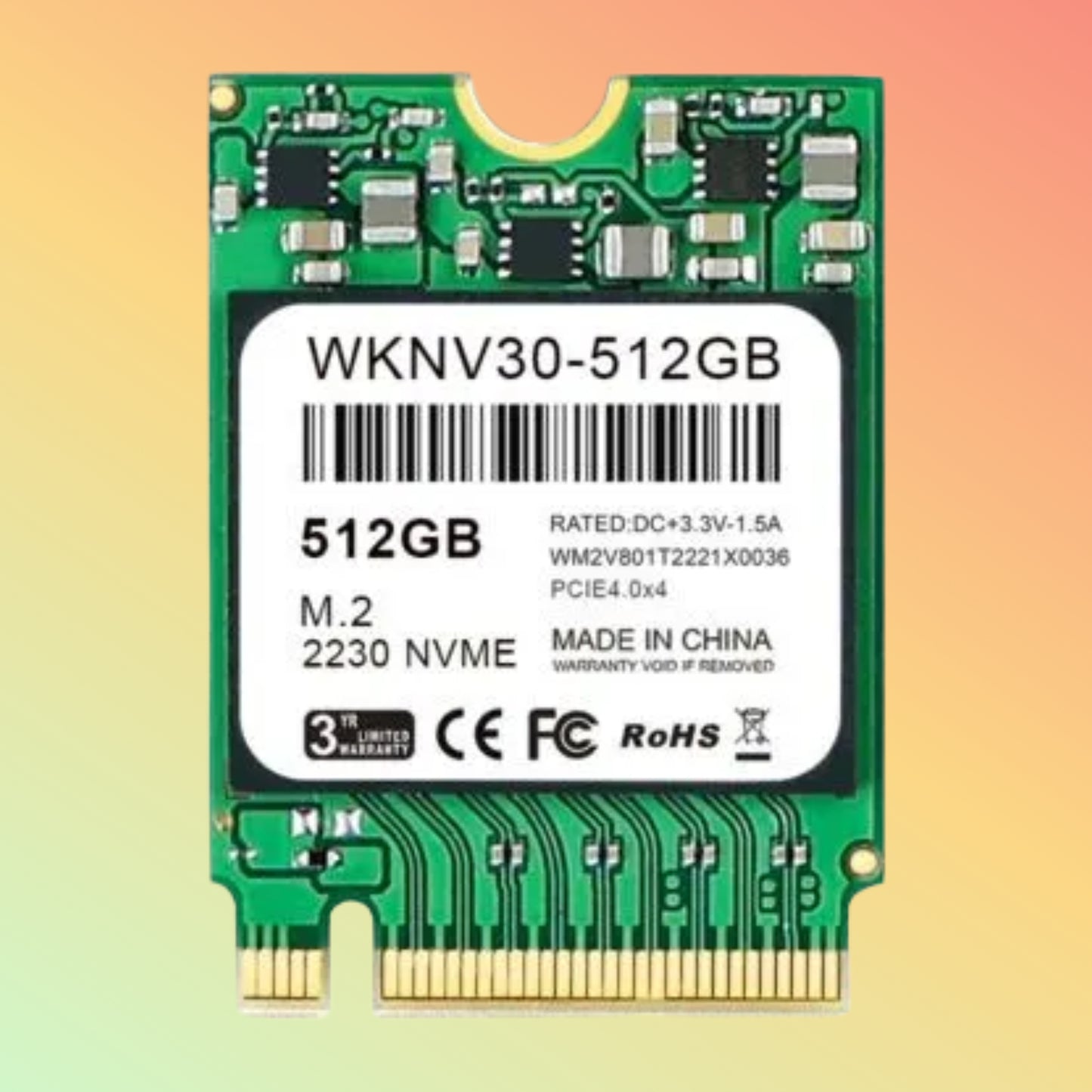 WHALEKOM M.2 2230 PCIE3.0x4 NVME SSD