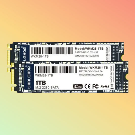 WHALEKOM WKM28 – M.2 SATA 2280 SSD – 1TB Solid State Drive