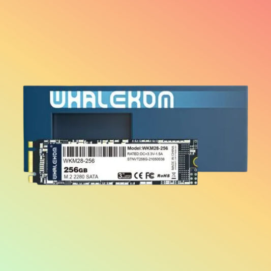 WHALEKOM WKNV-256GB M.2 PCIe NVMe SSD – 256GB Solid State Drive
