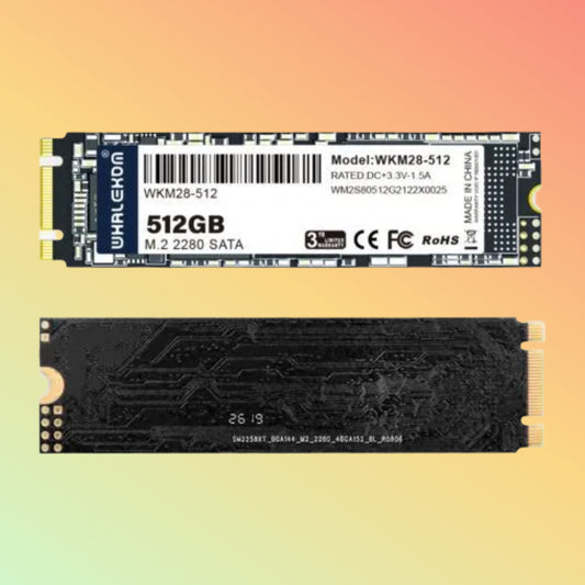 WHALEKOM WKM28 – M.2 SATA 2280 SSD – 256GB Solid State Drive