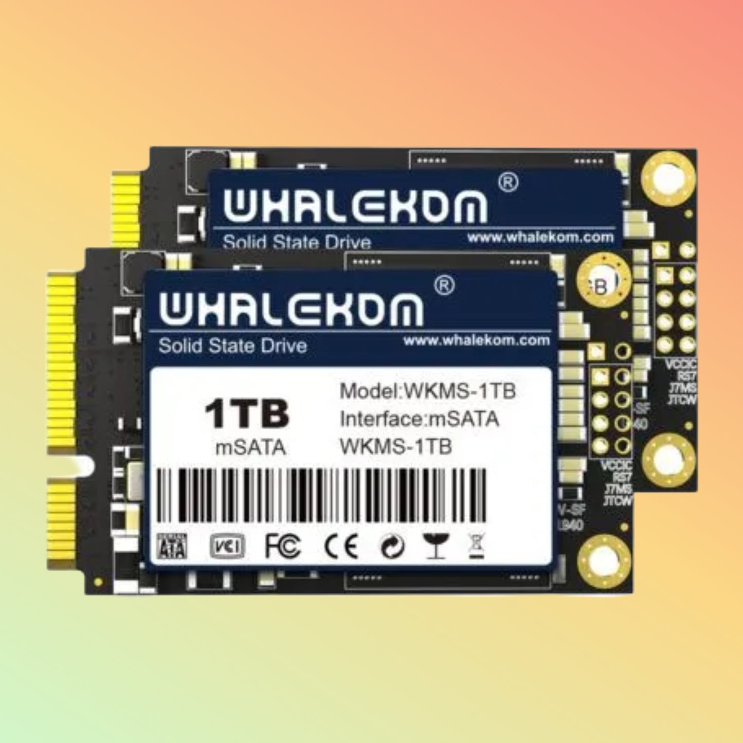 WHALEKOM WKMS-1TB MSATA SSD – 1TB Solid State Drive
