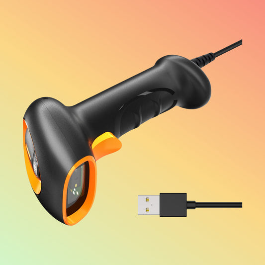 NETUM K20 1D/2D Wired Handheld Barcode Scanner