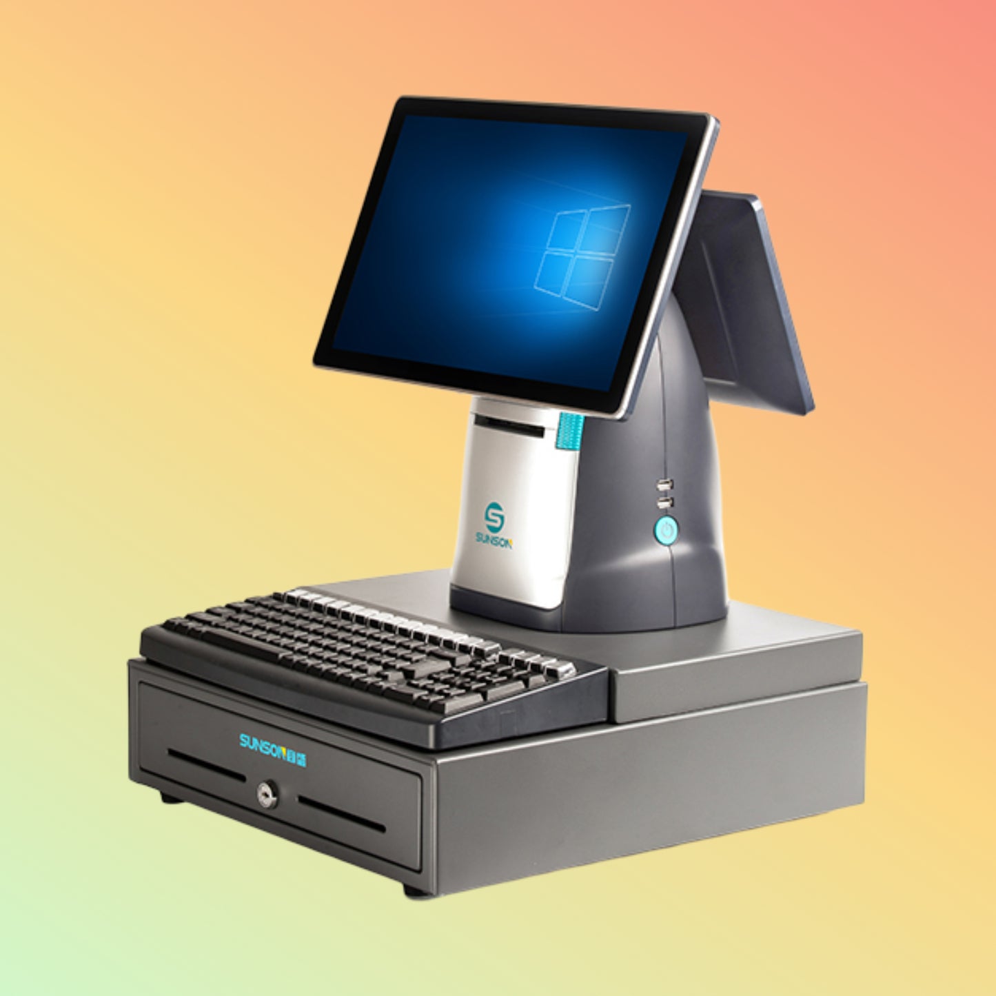 SUNSON SP05 Touch Screen POS with Cash Drawer