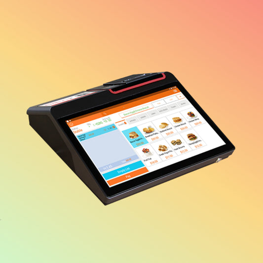 12.5" 1080P IPS Touch POS System, All-in-One w/ Printer & Software
