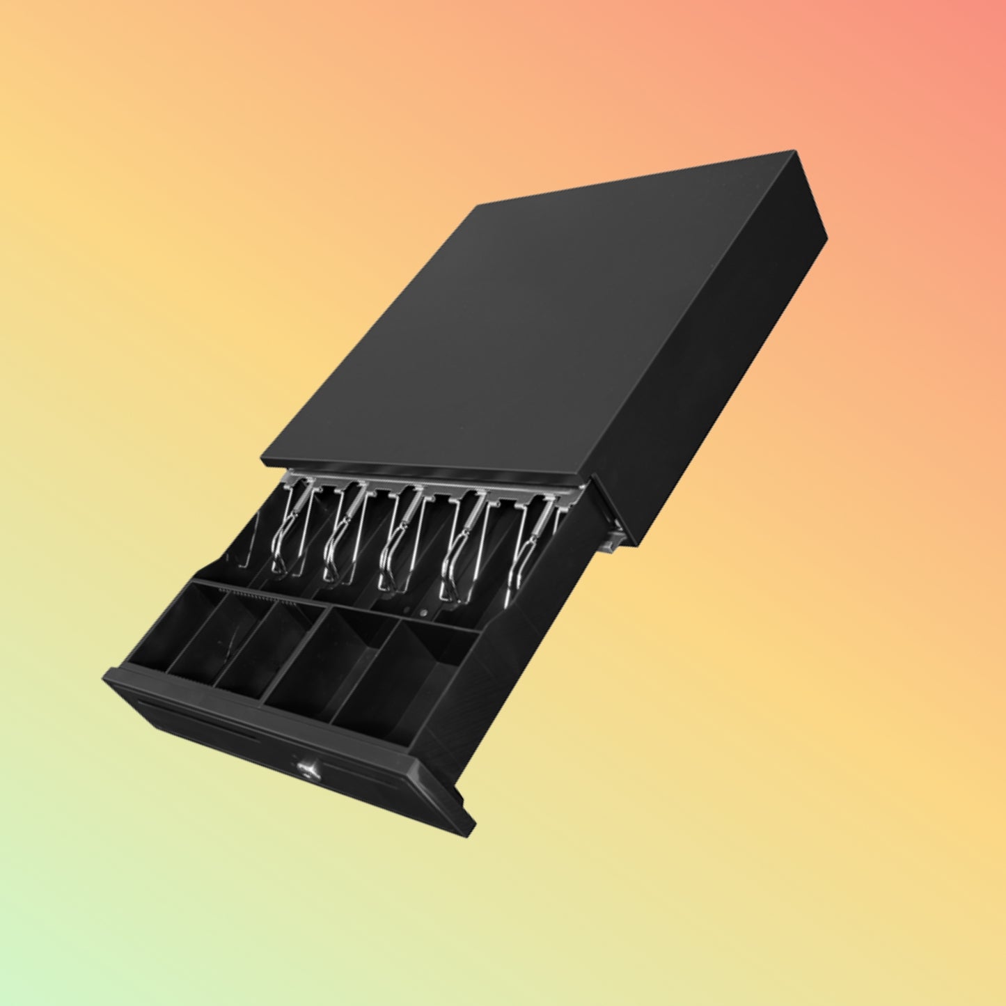 ALWAYPOS Fixed Bill Divider with Removable Coin Tray & Hidden Cable Design