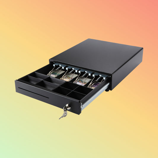 ALWAYPOS Heavy-Duty Metal Design with Removable Coin Tray