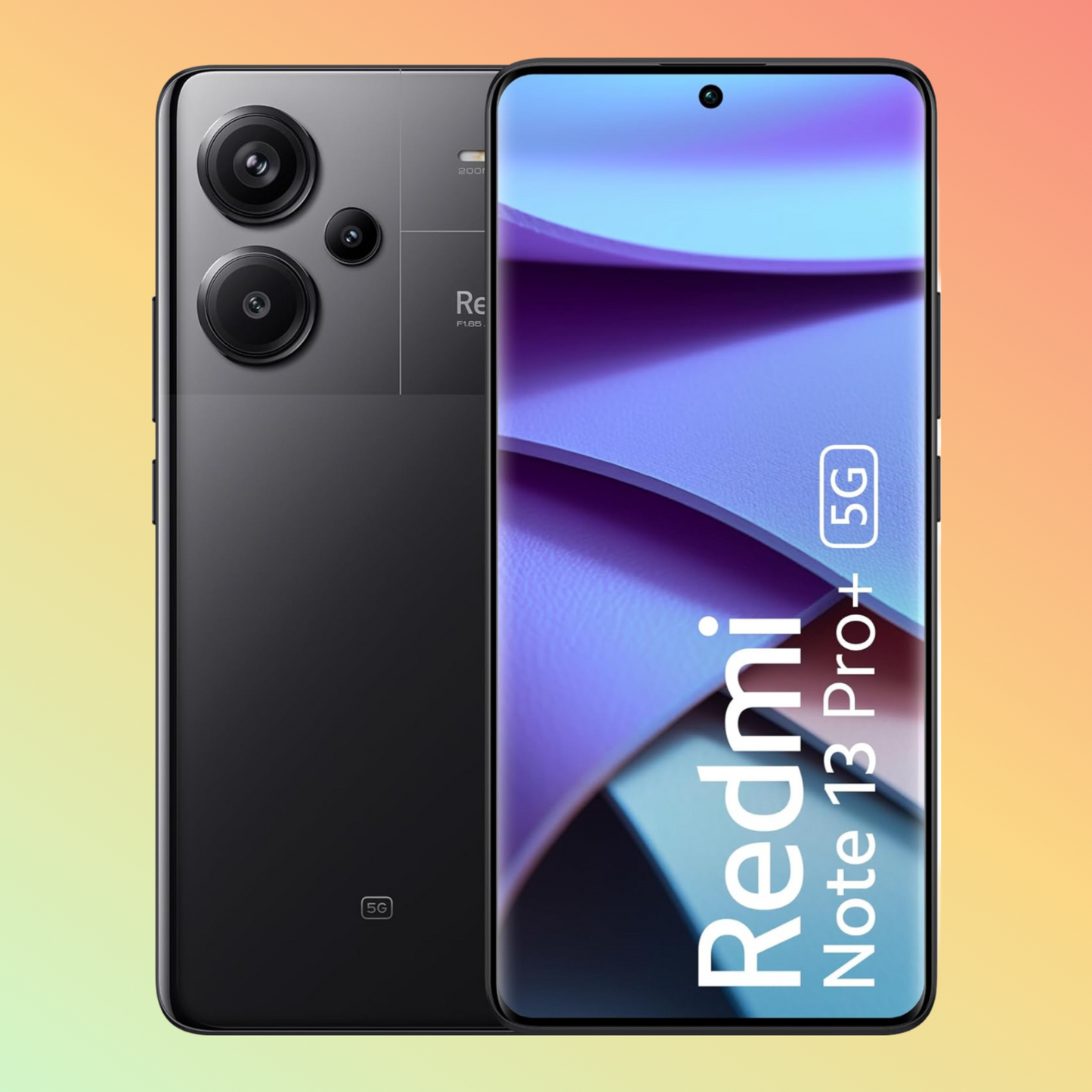 Xiaomi Redmi Note 13 Pro Plus 5G Dual Sim 8GB RAM 256GB ROM Fusion Black