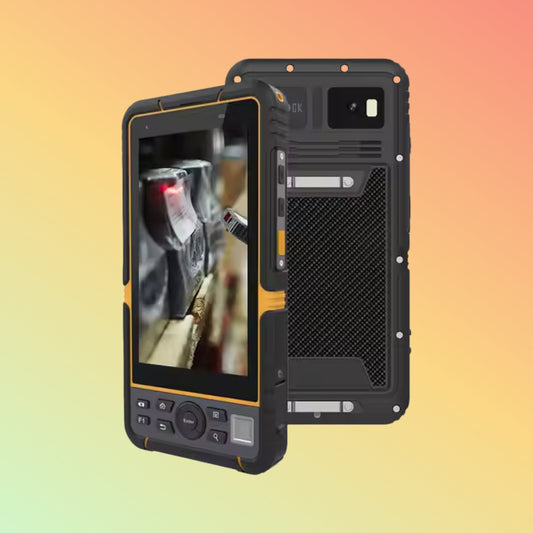OEM T60 Industrial Waterproof Rugged Android Handheld PDA 3G 4G Tablet 1D/2D Barcode Scanner WiFi Communication Available Stock