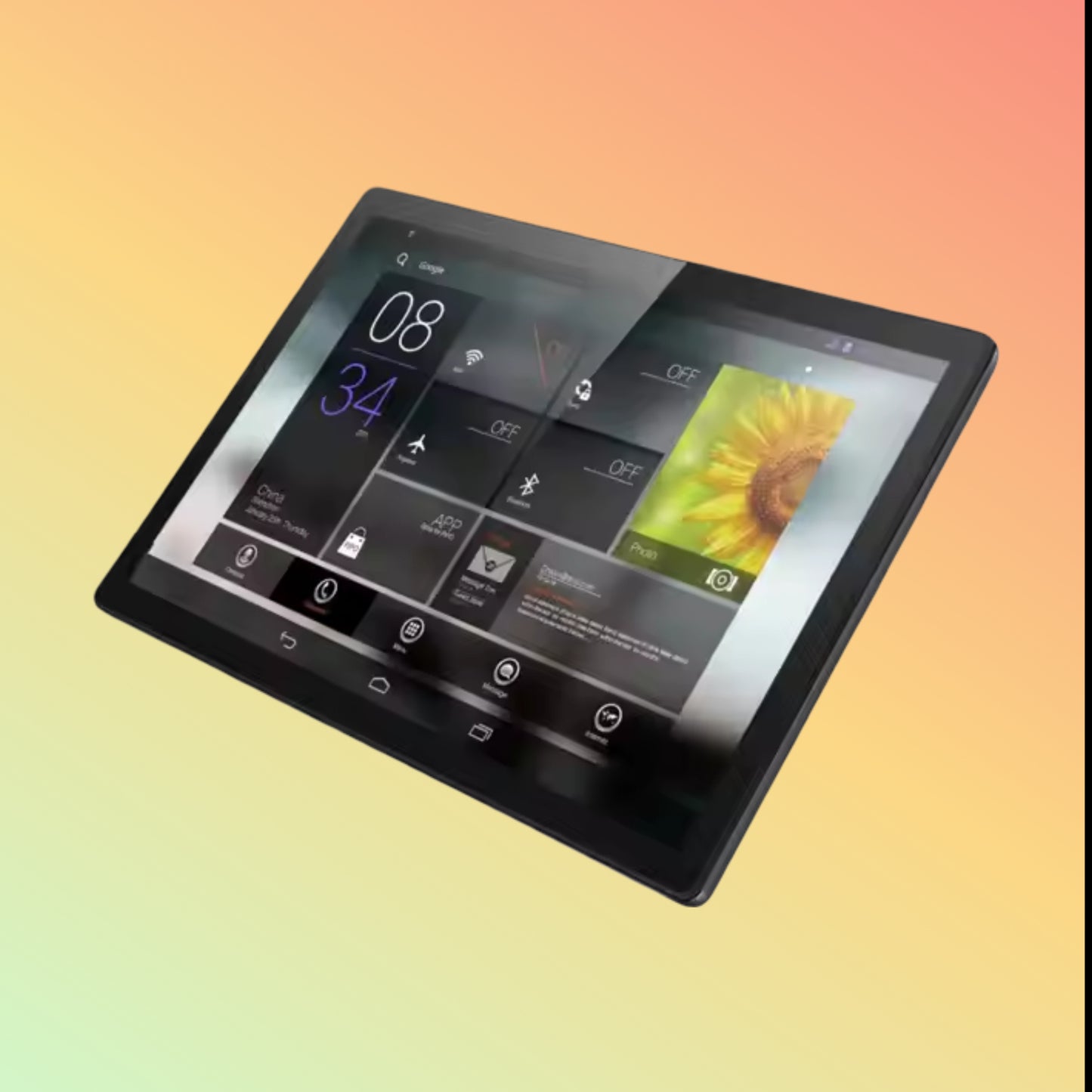 OEM/ODM E101 10.1" Android Tablet – 4G, 4+64GB, 6000mAh WiFi