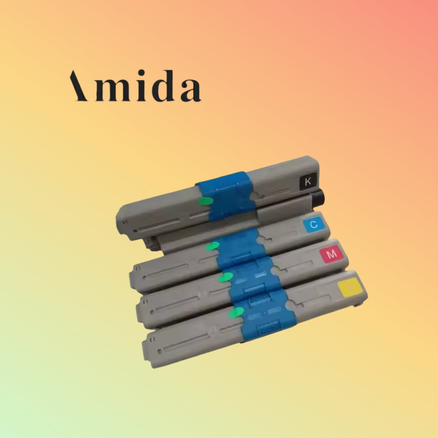 Amida Manufacturer 44973508 44469724-69722 Toner Cartridge Color Premium Compatible for OKI MC562 Printer