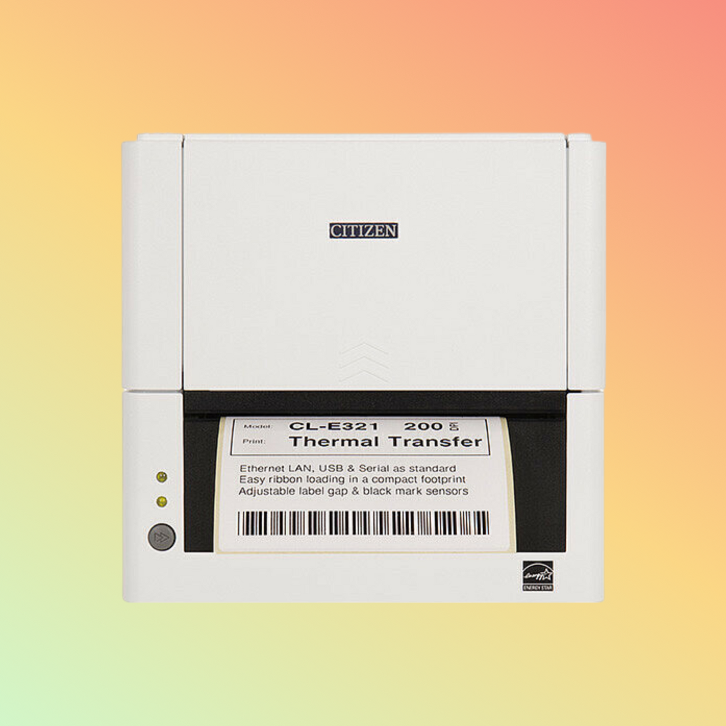 Citizen Systems CL-E321 Thermal Transfer + Direct Thermal (White)