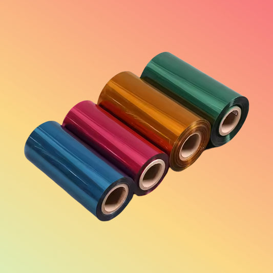 Hot Selling 110 X 300 Custom Color Wash Wax Resin Ribbon Label Printer Washable Thermal Transfer Ribbon