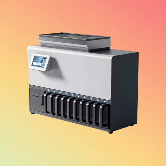 UN-191S 9+1 Pocket High-Speed Coin Sorter with Printing