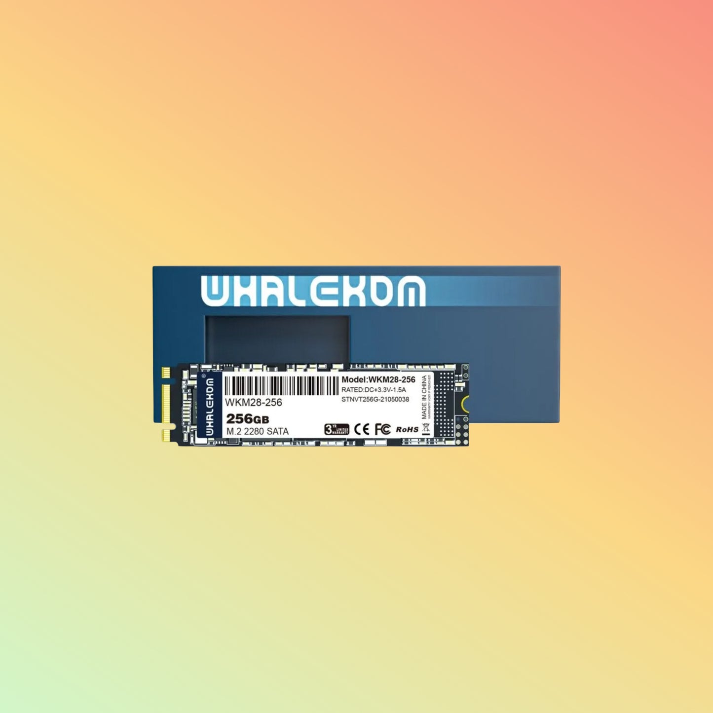 Whalekom WKM28 – M.2 SATA 2280 SSD – 256GB Solid State Drive